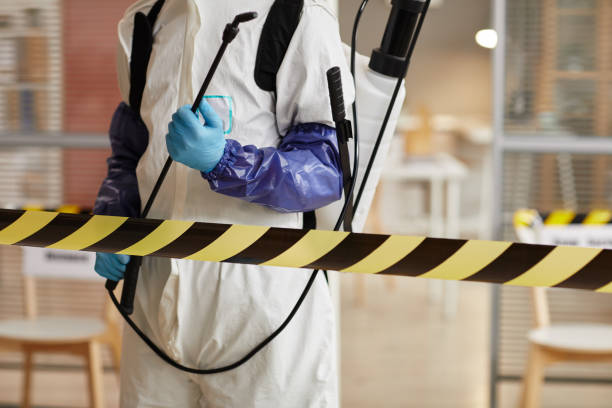 Professional Biohazard Cleanup technician working in Alamo, CA